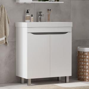 Тумба под раковину Volna Lake 70.2D белая