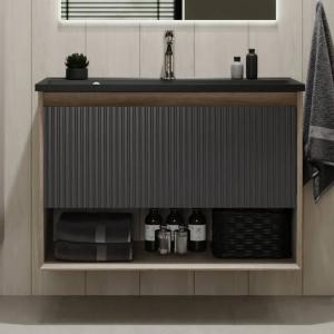 Тумба подвесная Jorno Tossony 90 Дуб Самдал