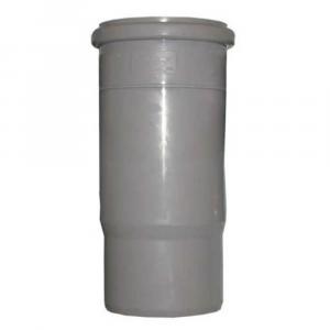 Патрубок компенсационный Саратовпластика Ø110 мм серый для внутренней канализации