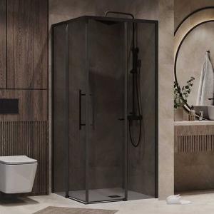 Душевой уголок Niagara Nova NG-2830-34Black 100x100 без поддона