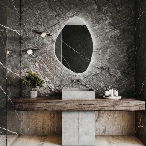 Зеркало CONTINENT Alma ЗЛП1228 70х100 c подсветкой