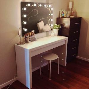 Зеркало с подсветкой Континент Антураж 90х70 ЗГП06 гримерное