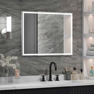 Зеркало CONTINENT Strong White ЗЛП5158 80х60 с подсветкой