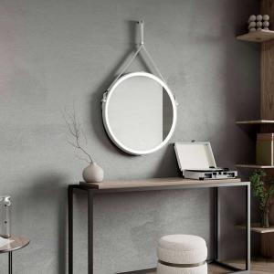 Зеркало CONTINENT Millenium White ЗЛП738 D65 см с подсветкой