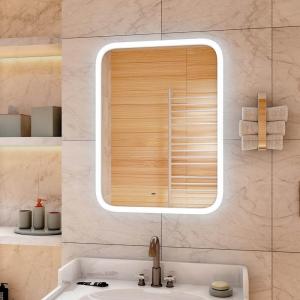 Зеркало Континент Glamour LED 80х90 ЗЛП3100 с подсветкой с бесконтактным сенсорным выключателем Зеркало Континент Glamour LED 80х90 ЗЛП3100 с подсветкой с бесконтактным сенсорным выключателем