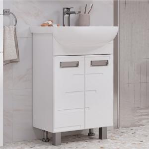 Тумба напольная Volna Joli 50.2D белая