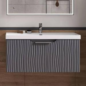 Тумба подвесная Equil Mirage 100.1Y 100 cм серая