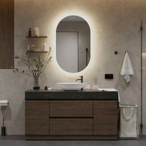 Зеркало CONTINENT Fleur ЗЛП532 60х100 с подсветкой