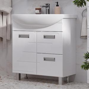 Напольная тумба Volna Joli 70.1D.2Y белая