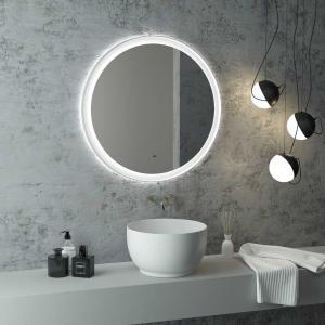 Зеркало CONTINENT Planet White ЗЛП691 D800 с подсветкой