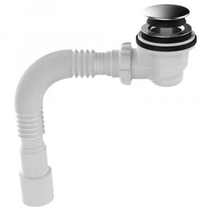 Сифон для душевого поддона Aquant 1 1_2х50-60 мм V415-40-MR с функцией click-clack 