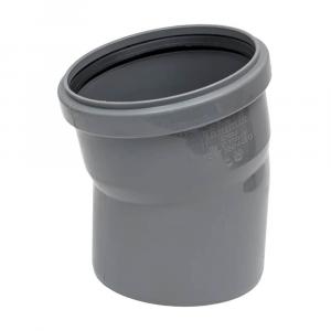 Отвод Lammin Ø110 мм 15° Lm35040011015 серый