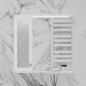Зеркало со шкафом Volna Milena 70 L белая