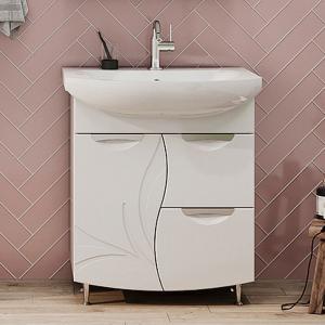 Тумба под раковину Volna Adel 70.1D.2Y белая