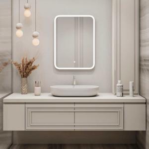 Зеркало CONTINENT Glamour ЗЛП941 70х90 см с подсветкой