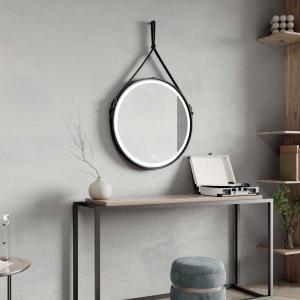 Зеркало CONTINENT Millenium Black ЗЛП969 D65 см с подсветкой