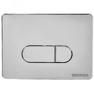 Клавиша смыва Berges Novum D3 040033 хром