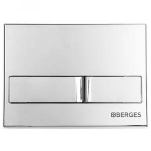 Клавиша смыва Berges Novum L3 040013 хром