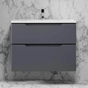 Тумба подвесная Raval Wector 80 антрацит