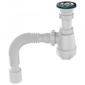 Сифон Aquant 1 1-2х40 мм B0110-30-MR для мойки и раковины