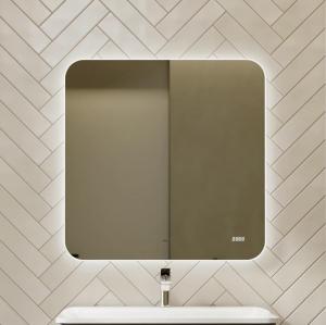 Зеркало Raval Ego 80 с подсветкой и часами