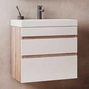 Тумба с раковиной Volna Conty 70.2Y подвесная