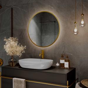 Зеркало CONTINENT Mirgold ЗЛП5150 D70 cм с подсветкой