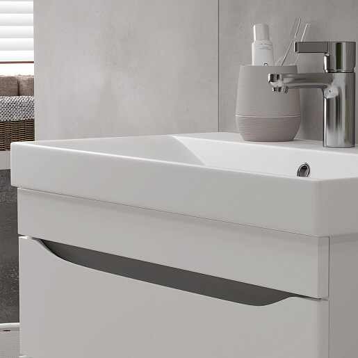 Раковина мебельная Volna Lake 70