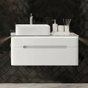 Тумба со столешницей Jorno Shine 90 подвесная