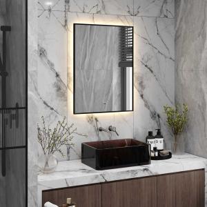 Зеркало CONTINENT Meridian Black ЗЛП5104 60х80 с подсветкой