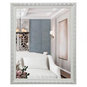 Зеркало Континент Дубай белый 60х74 см с рамой