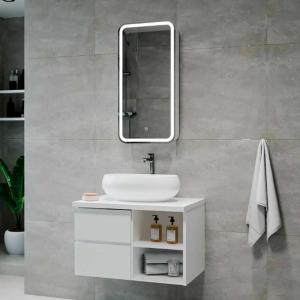 Зеркало со шкафом CONTINENT Elliot 40 L с подсветкой