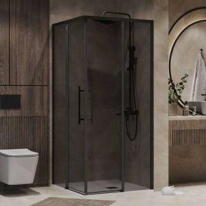 Душевой уголок Niagara Nova NG-2828-34Black 80x80 без поддона