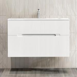 Тумба под раковину Jorno Modul 100 белая