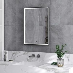 Зеркало CONTINENT Stage Black ЗЛП3930 60x80 с подсветкой