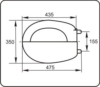 Сиденье унитаза БРИЗ/ КОМФОРТ полипропилен СУ-64.07.80 (9) Сиденье унитаза БРИЗ/ КОМФОРТ полипропилен СУ-64.07.80 (9)