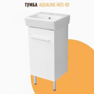 Тумба напольная AquaLine Нео 40 белая