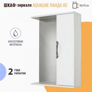 Зеркало со шкафом AquaLine Панда 65 белый