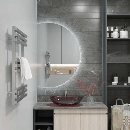 Зеркало JILL 80 800х1200мм (LED-подсветка, сенсорный выключатель, реверсивный крепеж)