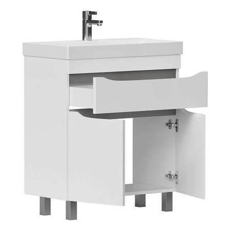 Тумба в ванную комнату LAKЕ 60.2D.1Y под умывальник LAKЕ 60 (9696-60)