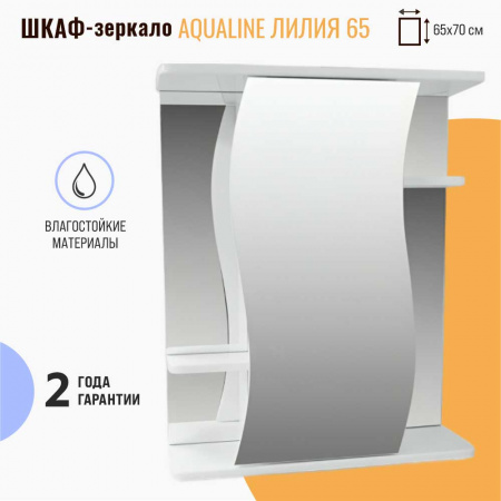 Шкаф зеркальный ЛИЛИЯ 65
