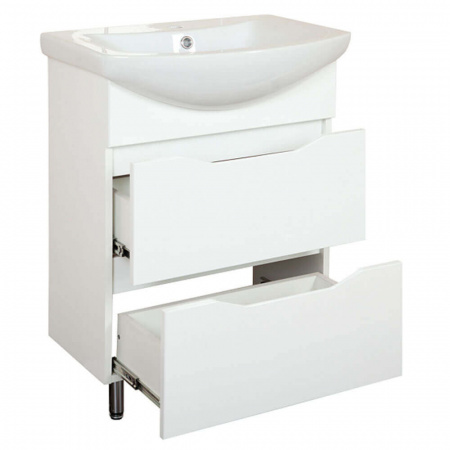 Тумба в ванную комнату БАЛТИКА 60/2 МИНОР под умывальник БАЛТИКА 60