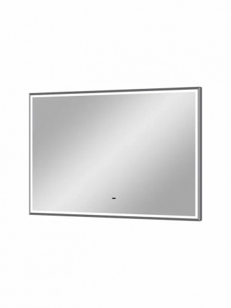 Зеркало СТЕЙДЖ/Stage 1000х700мм(LED-подсв., бесконт.сенс.выкл., ХОЛОД подсв, рама ал СПЕКТРУМ СЕРЫЙ)