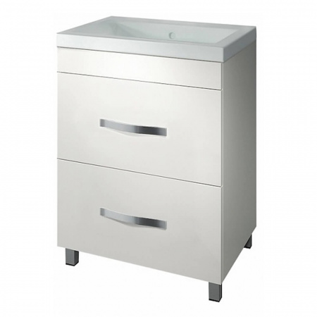 Тумба в ванную комнату КВАДРО 60 под умывальник СОМО 60  Тумба в ванную комнату КВАДРО 60 под умывальник СОМО 60