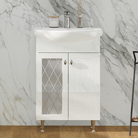 Тумба в ванную комнату MILENA 55.2D под умывальник БАЛТИКА 55