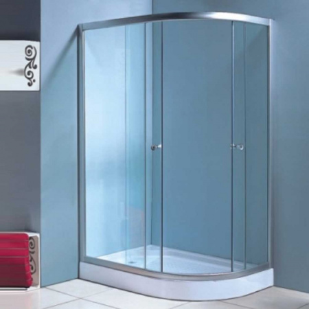 Душевой уголок 120х85х194 НИЗКИЙ поддон, стекло МАТОВОЕ 5мм ВМ-8135L