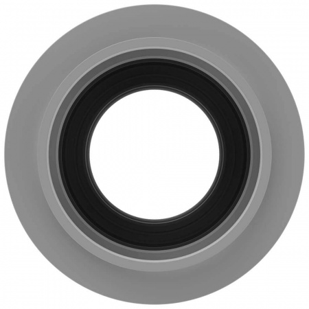 Удлинитель гибкий для унитаза в пакете, 250-500мм T828F-22-MR (22)