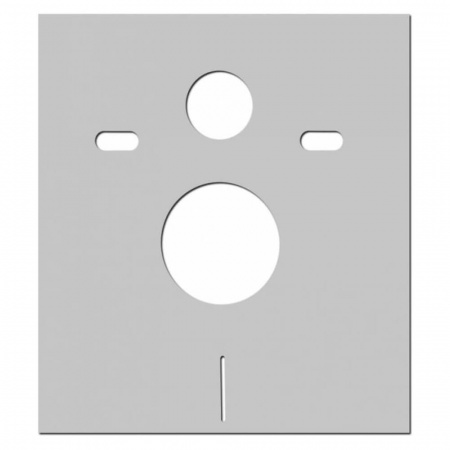 Инсталляция BERGES АТОМ Line 410, кнопка черная SoftTouch, 040340 (410х1150х160мм)