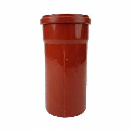 Ревизия с крышкой ППР Ø110мм ОРАНЖ для наружней канализации (10)