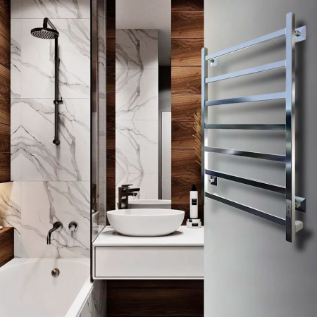 Полотенцесушитель с греющим кабелем ПЭК 20 кв 80х50см 